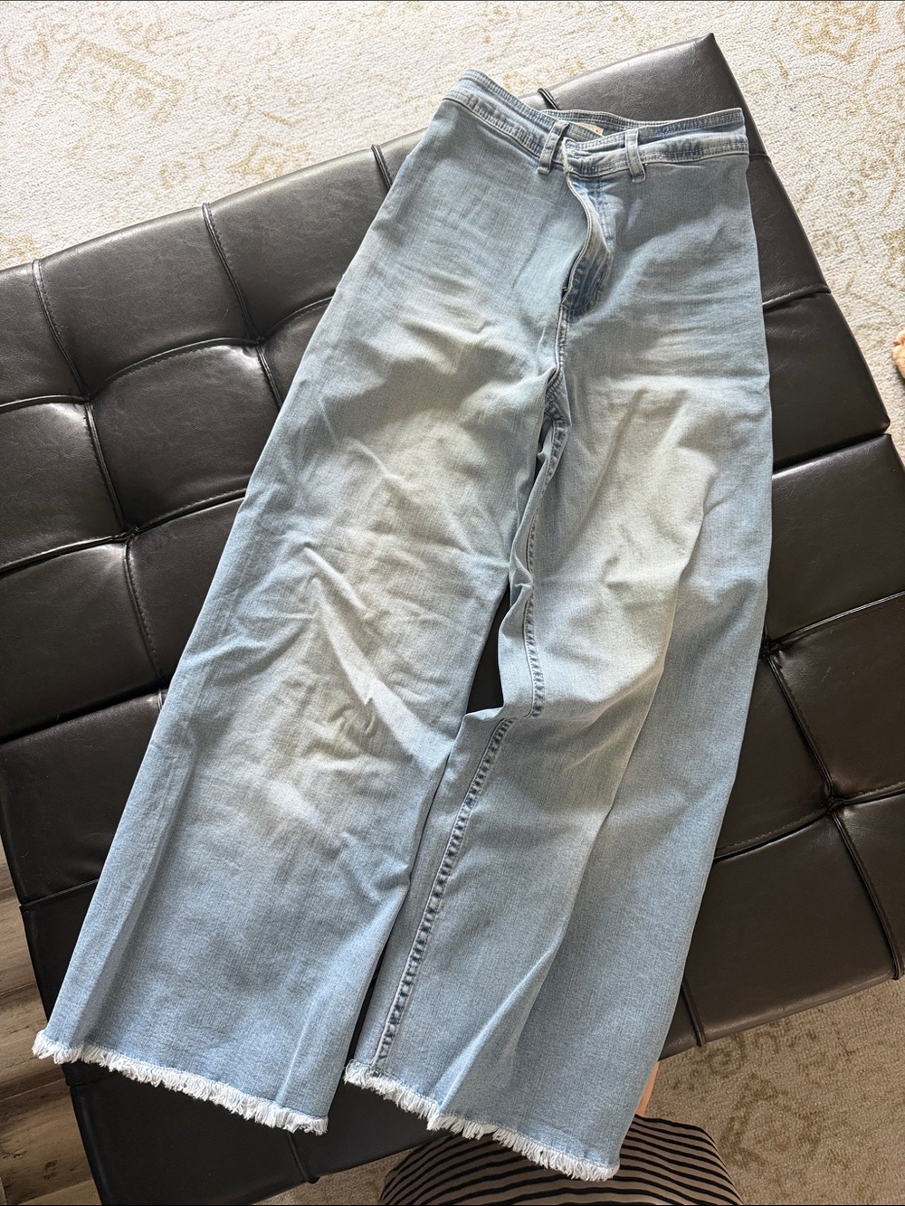 Billabong Light Blue Wide-Leg Jeans